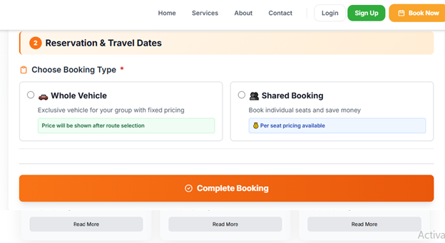 platform screenshot